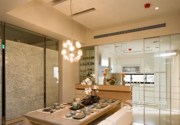 90平米小三房装修图 重庆装修公司增加房间弹