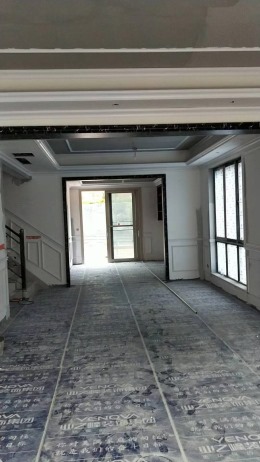 【重庆业之峰】海龙康居380平漆工阶段