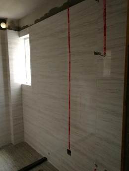 康田蔚蓝海10-1-6-2泥作验收