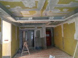 乐尚装饰保利观澜在建工地