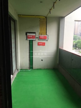 【重庆兄弟装饰公司】龙湖睿城装修在建工地
