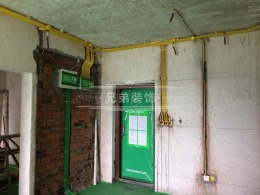 【兄弟装饰】鸿笙苑宝贝的墅装修工地图片