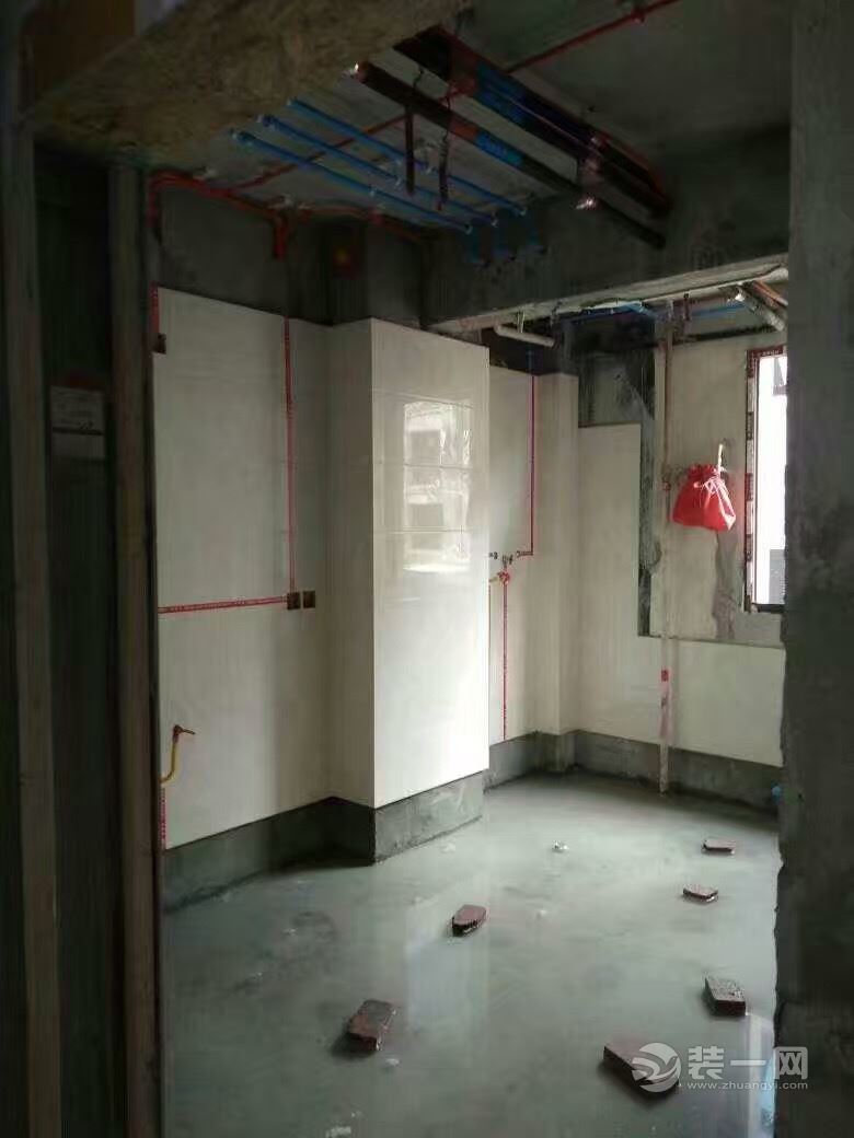 环山国际装修我家泥瓦施工阶段分享