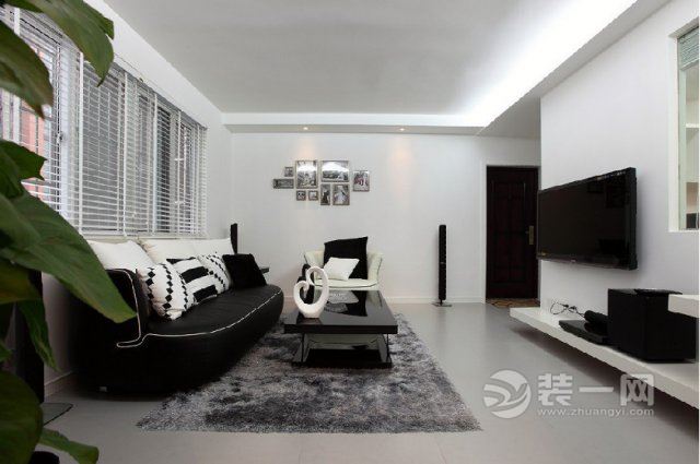 88平米小户型单身公寓装修设计效果图