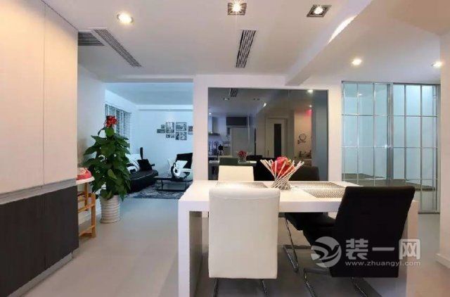 88平米小户型单身公寓装修设计效果图
