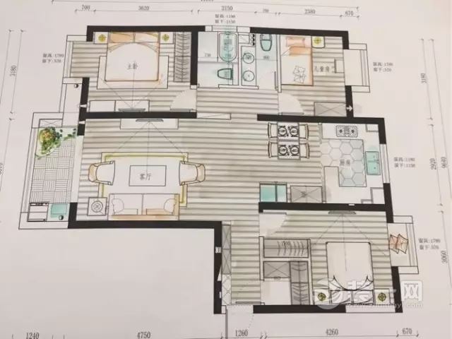 重庆装修业主一对小夫妻 把出租房收回重新改造成北欧风格的家